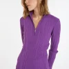 Montagut Wool blend zip-neck sweater - Cacilda