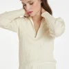 Montagut Wool blend zip-neck sweater - Cacilda