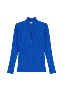 Montagut Wool blend zip-neck sweater - Cacilda