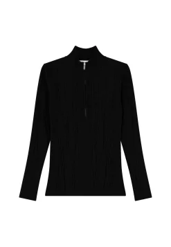 Montagut Wool blend zip-neck sweater - Cacilda