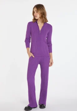 Montagut Wool blend zip-neck sweater - Cacilda