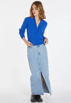 Montagut Wool blend zip-neck sweater - Cacilda