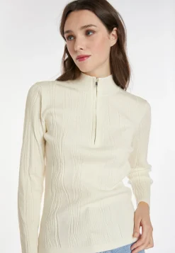Montagut Wool blend zip-neck sweater - Cacilda