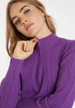 Montagut Wool blend zip-neck sweater - Cacilda
