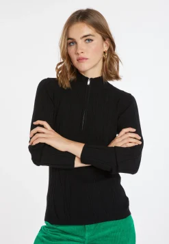 Montagut Wool blend zip-neck sweater - Cacilda