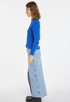 Montagut Wool blend zip-neck sweater - Cacilda