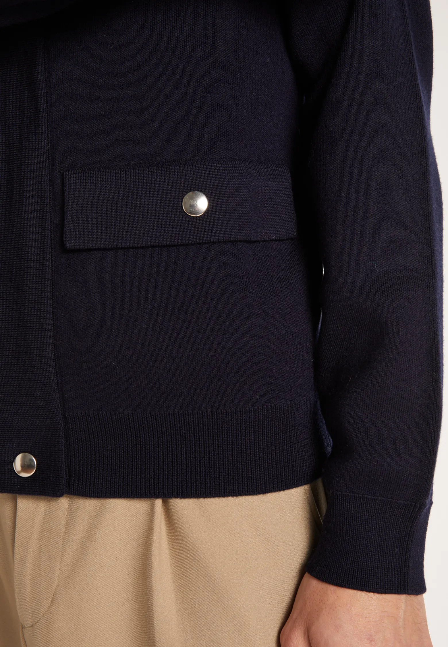 Montagut Wool jacket with pockets - Leopol