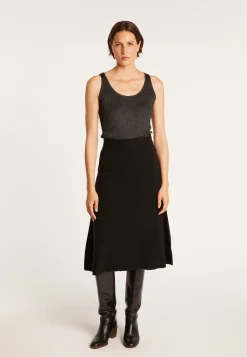 Montagut Wool skirt with pockets - Gracia