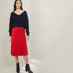 Montagut Wool skirt with pockets - Gracia