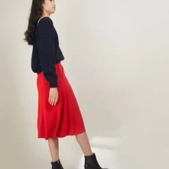 Montagut Wool skirt with pockets - Gracia