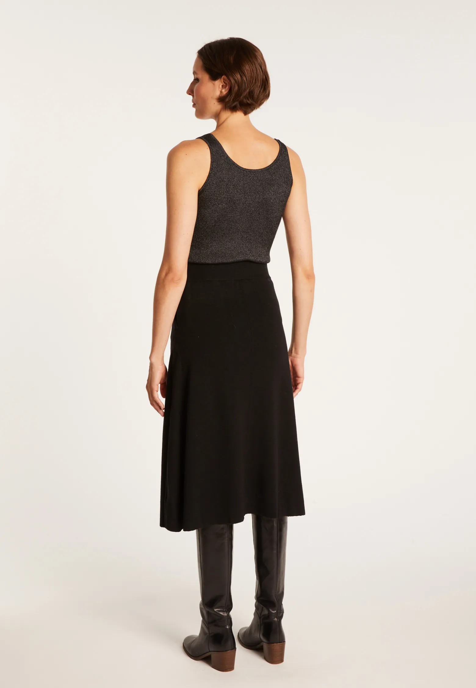 Montagut Wool skirt with pockets - Gracia