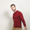 Montagut Wool sweater with buttons - Legende