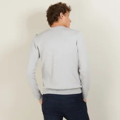 Montagut Wool sweater with buttons - Legende