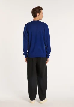 Montagut Wool sweater with buttons - Legende