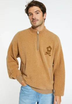 Montagut Wool zip-neck sweater - Sullivan