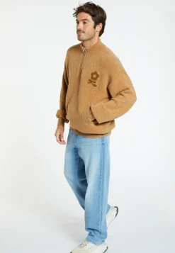 Montagut Wool zip-neck sweater - Sullivan