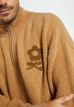 Montagut Wool zip-neck sweater - Sullivan