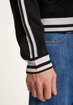 Montagut Zipped cardigan in Fil Lumière - Paddy