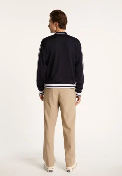 Montagut Zipped cardigan in Fil Lumière - Paddy
