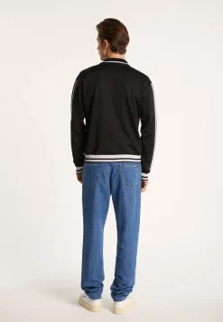 Montagut Zipped cardigan in Fil Lumière - Paddy