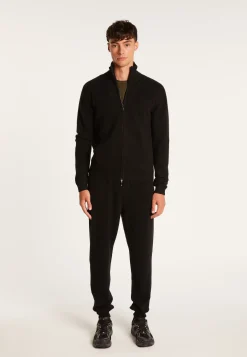 Montagut Zipped cardigan made of 4-ply cashmere - Balthazar