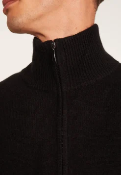 Montagut Zipped cardigan made of 4-ply cashmere - Balthazar