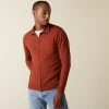 Montagut Zipped cardigan with logo in merino wool - Estian