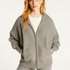 Montagut Zipped cashmere blend hooded cardigan - Albin