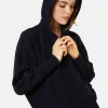 Montagut Zipped cashmere blend hooded cardigan - Albin