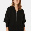 Montagut Zipped cashmere blend hooded cardigan - Albin
