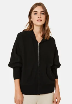 Montagut Zipped cashmere blend hooded cardigan - Albin