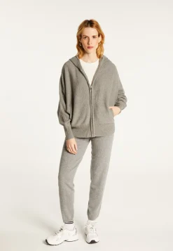 Montagut Zipped cashmere blend hooded cardigan - Albin