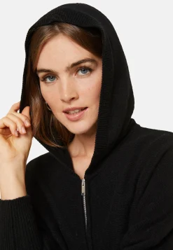 Montagut Zipped cashmere blend hooded cardigan - Albin