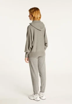 Montagut Zipped cashmere blend hooded cardigan - Albin