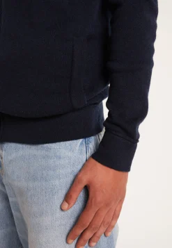 Montagut Zipped cashmere hooded jacket - Emilien