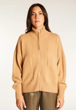 Montagut Zipped cashmere vest - Agnes duo