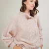 Montagut Zipped high-neck mohair sweater - Gilda