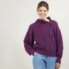 Montagut Zipped high-neck mohair sweater - Gilda