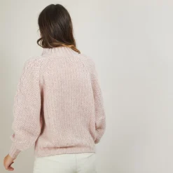 Montagut Zipped high-neck mohair sweater - Gilda