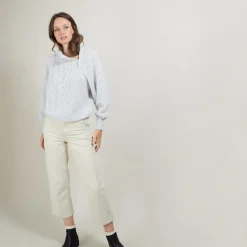 Montagut Zipped high-neck mohair sweater - Gilda
