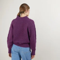 Montagut Zipped high-neck mohair sweater - Gilda