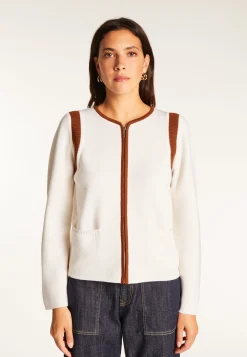 Montagut Zipped jacket in merino wool - Reine