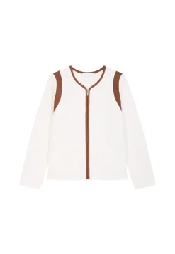 Montagut Zipped jacket in merino wool - Reine