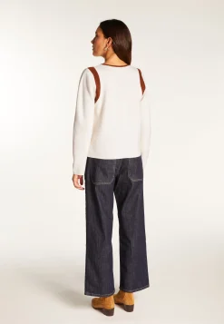 Montagut Zipped jacket in merino wool - Reine