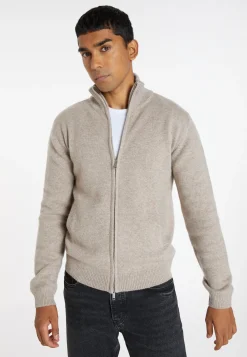 Montagut Zipped jacket in 4-ply cashmere - Balthazar