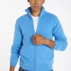 Montagut Zipped jacket in 4-ply cashmere - Balthazar