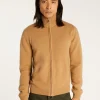 Montagut Zipped jacket in 4-ply cashmere - Balthazar