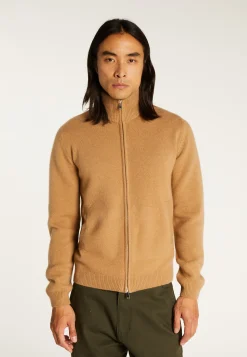 Montagut Zipped jacket in 4-ply cashmere - Balthazar