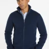 Montagut Zipped jacket in 4-ply cashmere - Balthazar