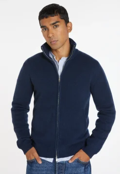 Montagut Zipped jacket in 4-ply cashmere - Balthazar